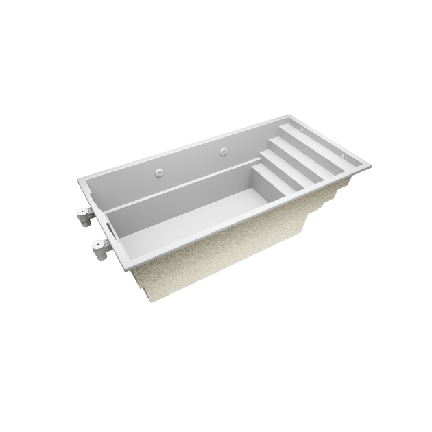 Avero A6   6 * 3 * 1,5m GFK Pool