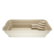 Bairo 8,1 * 3,7 * 1,5 m GFK Pool