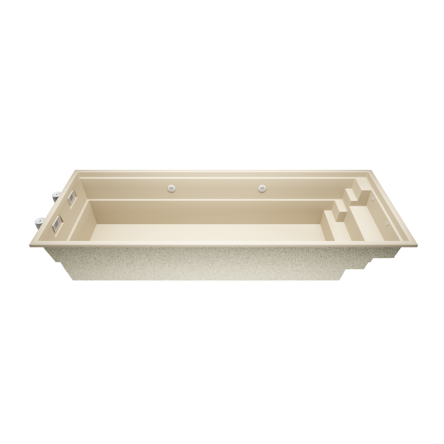 Tanoa T7   7,9 m * 3 m * 1.5 m GFK Pool