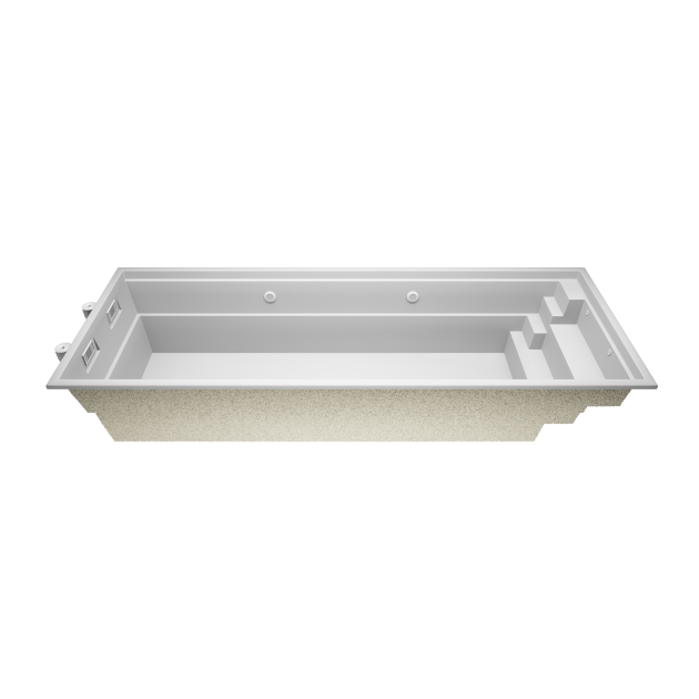 Tanoa T7   7,9 m * 3 m * 1.5 m GFK Pool