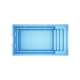 Aurix A6.4    6,4 * 3,5 * 1,5 m GFK Pool