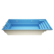 Aurix A8 8,4 * 3,6 * 1.5 m GFK Pool