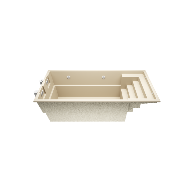 Aurix A6  6 * 3 * 1,5m GFK pool