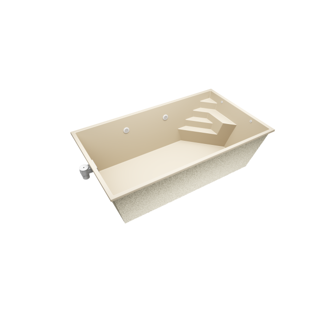 Novus N5  5.2 * 3 * 1.5m GFK Pool