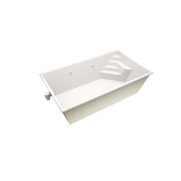 Novus N5  5.2 * 3 * 1.5m GFK Pool
