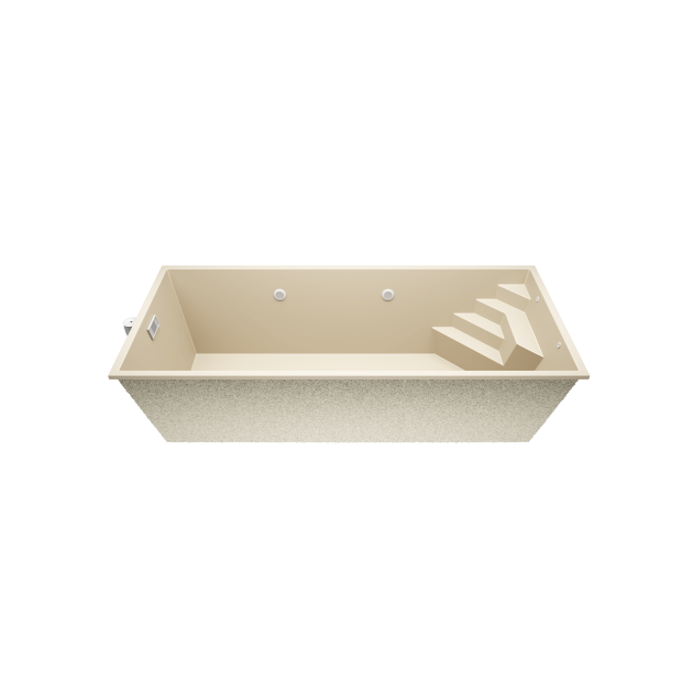Novus N6M  6 * 2,7 * 1.5 m GFK Pool