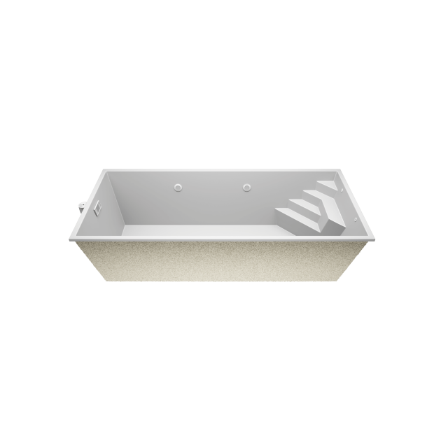 Novus N6M  6 * 2,7 * 1.5 m GFK Pool