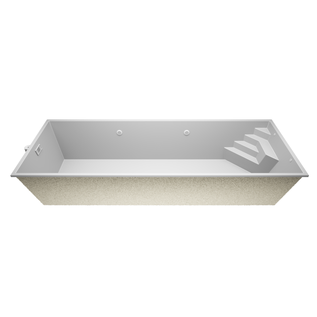 Novus N8 8 * 3 * 1.5m GFK Pool