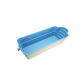 Coral 8 * 3,2 * 1.5 m GFK Pool