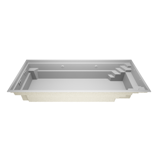 Havero 8,5 * 3,7 * 1.5 m GFK Pool