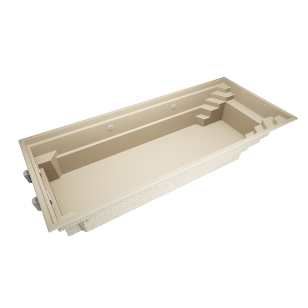 Havero 8,5 * 3,7 * 1.5 m GFK Pool