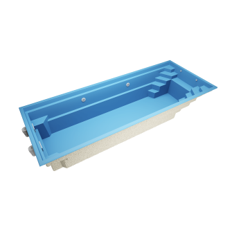Magnus 8,2 * 3,2 * 1,5 m GFK Pool