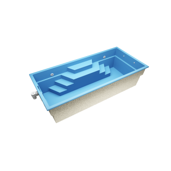Minoa M6   6,3 * 3 * 1,5 m GFK Pool
