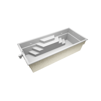 Minoa M6   6,3 * 3 * 1,5 m GFK Pool