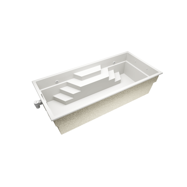 Minoa M6   6,3 * 3 * 1,5 m GFK Pool