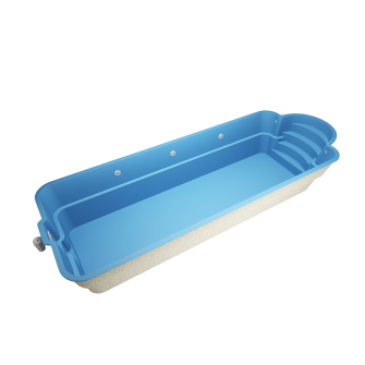 Rivo 10,3 х 3,7 х 1,5m GFK Pool