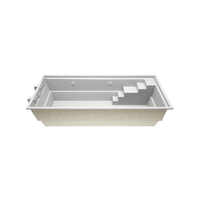 Soren S6M  6 * 2.7 * 1.5 m GFK Pool