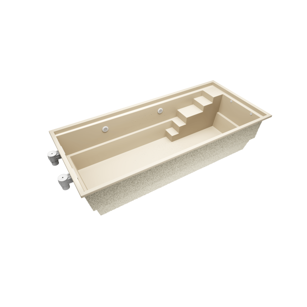 Soren S6M  6 * 2.7 * 1.5 m GFK Pool