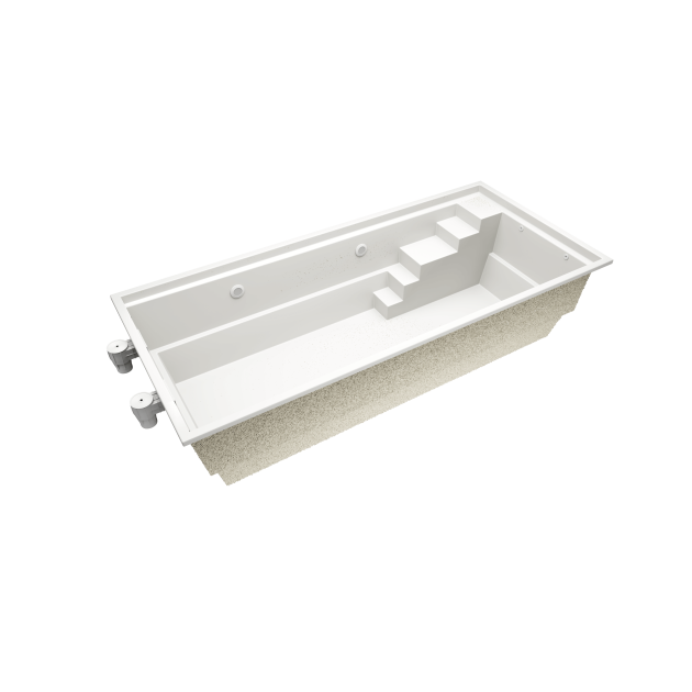 Soren S6M  6 * 2.7 * 1.5 m GFK Pool