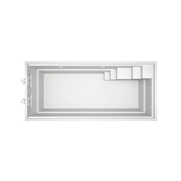 Soren S6M  6 * 2.7 * 1.5 m GFK Pool