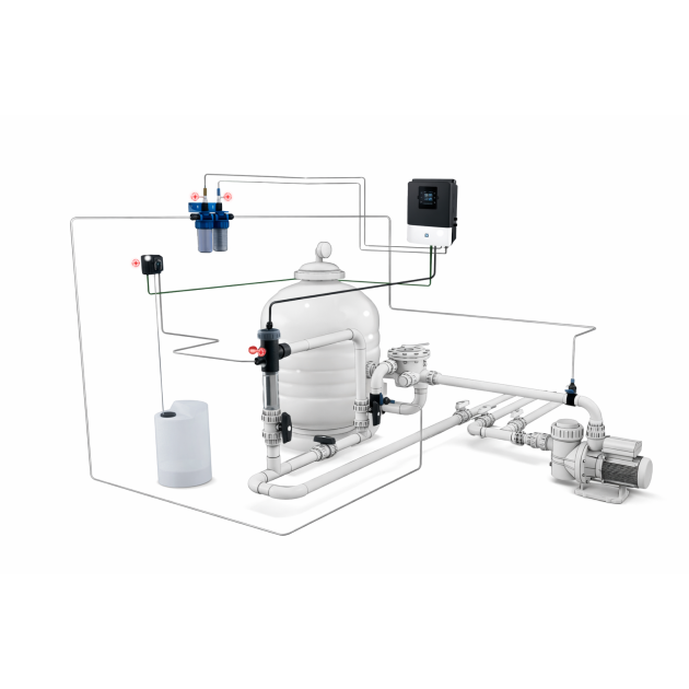 Hayward Salzelektrolyse AquaRite LTO + pH-Set + RX-Set