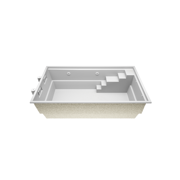Soren S5  5.3 * 3.2 *1.5 m GFK Pool