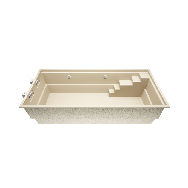Soren S6  6.3 * 3.2 * 1.5 m GFK Pool