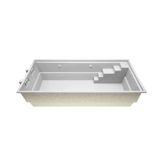 Soren S6  6.3 * 3.2 * 1.5 m GFK Pool