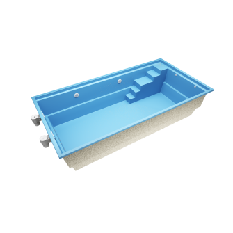 Soren S6  6.3 * 3.2 * 1.5 m GFK Pool
