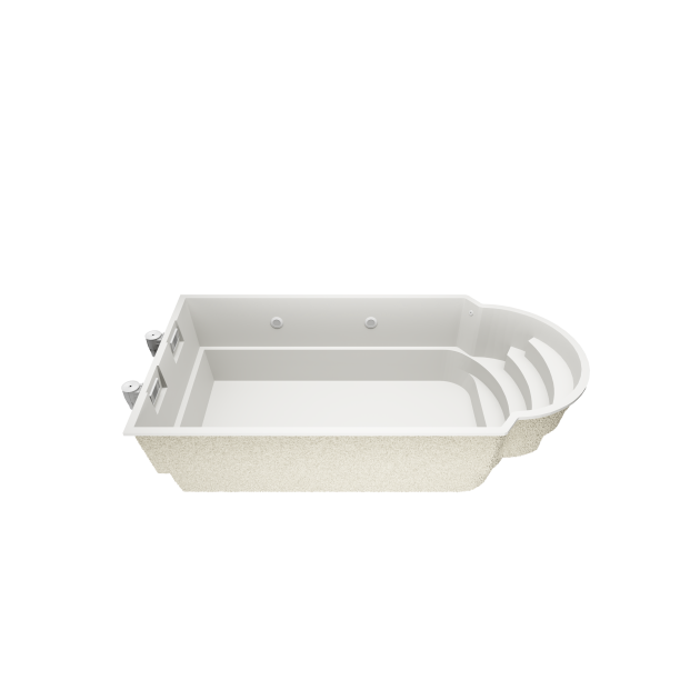 Torin T6 6 * 3 * 1.5m GFK Pool