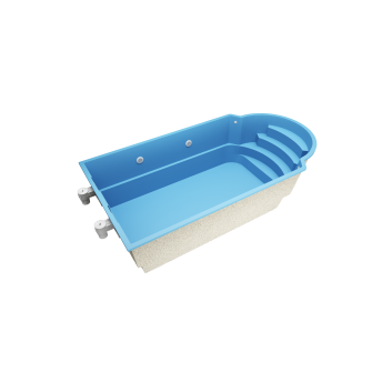 Torin T6 6 * 3 * 1.5m GFK Pool