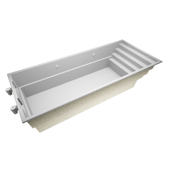 Avero A8  8,3 * 3,5 * 1,5m GFK Pool