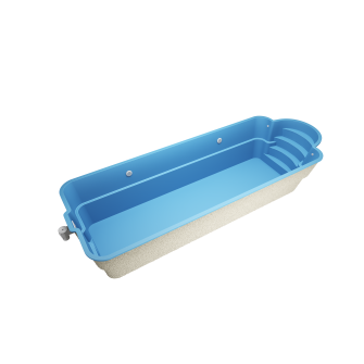 Giro 9 * 3,2 * 1,5 m GFK Pool